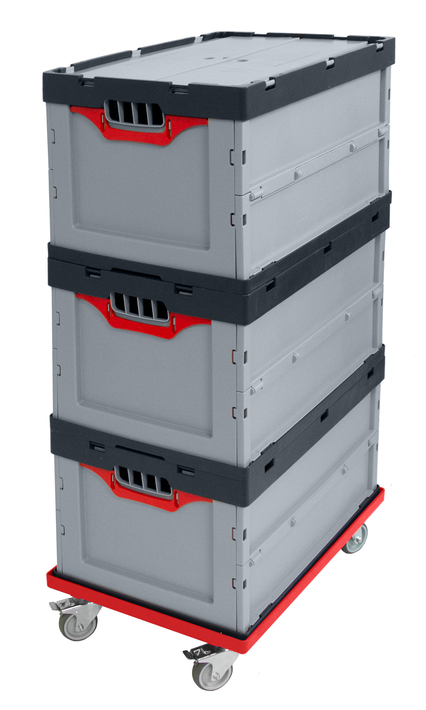AUER DE 64 Auflagedeckel 60x40cm Eurobehälter Transportbox Kunststoffbehälter 