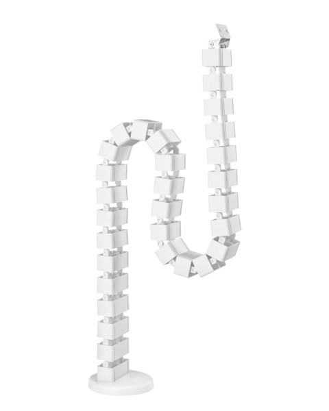 Kabelkette in Weiß für Schreibtische