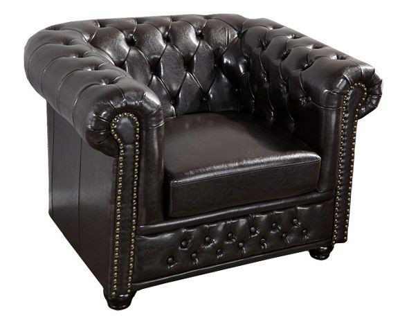 Hochwertiger Sessel in der Farbe Dark Coffe 84902