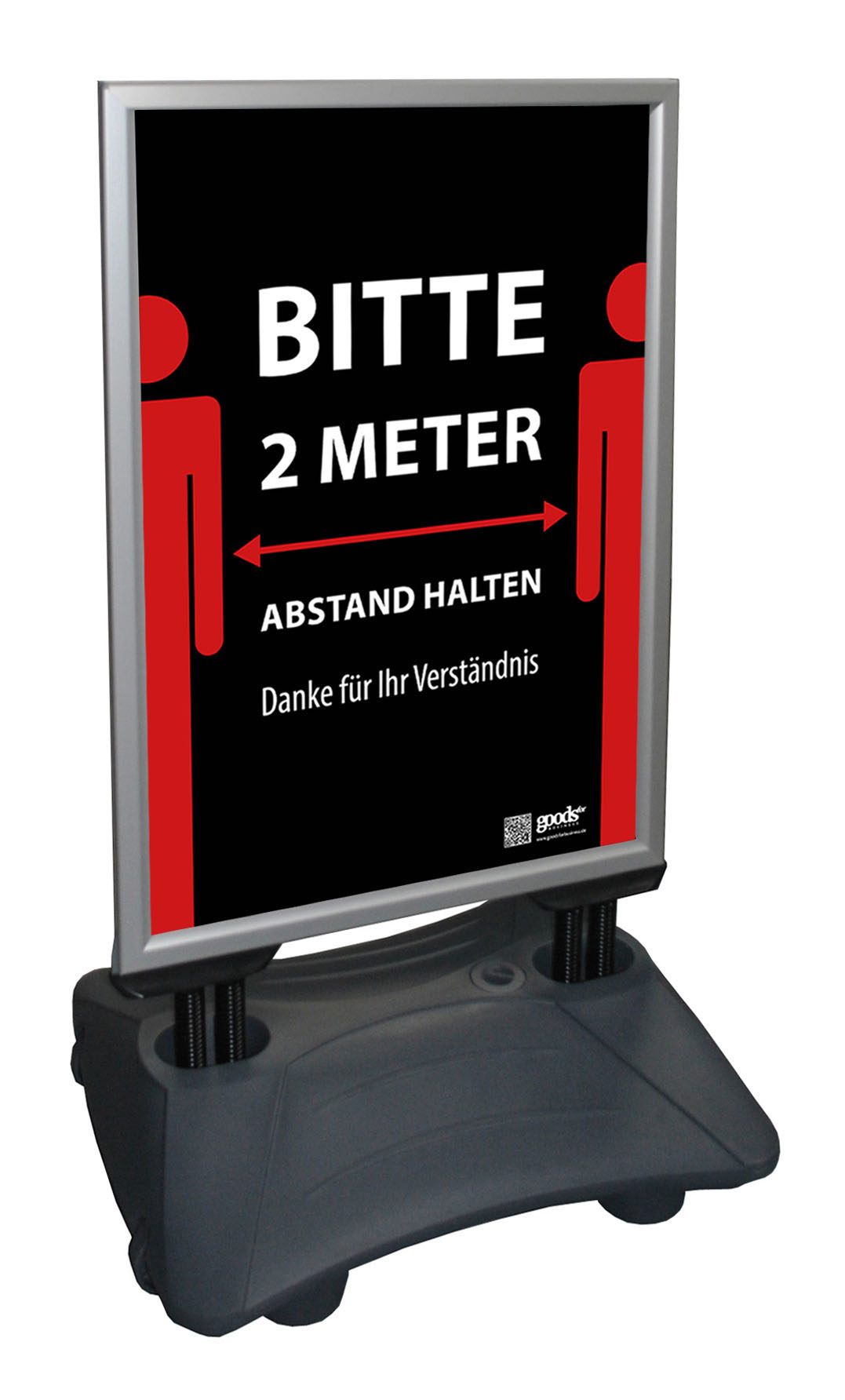 1 PVC-Poster/Plakat-Druck DIN A1 wetterfest für Kundenstopper Corona Geöffnet-1 