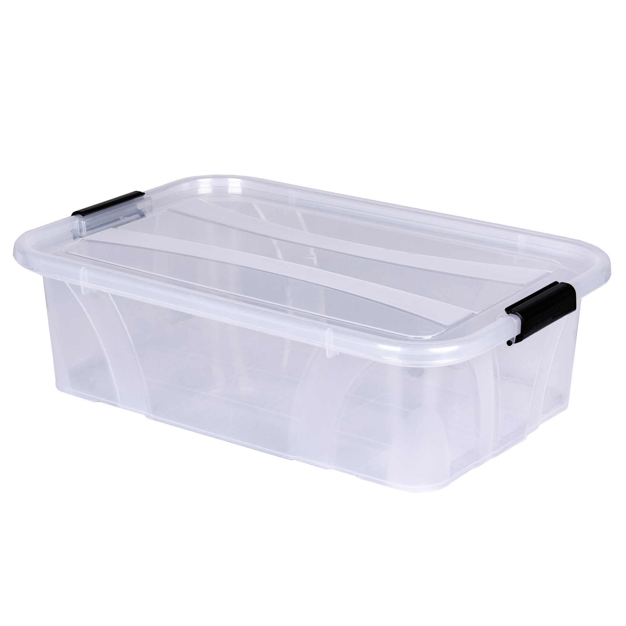 Master Box transparent mit Deckel 7 Liter Kunststoffbox schnell 