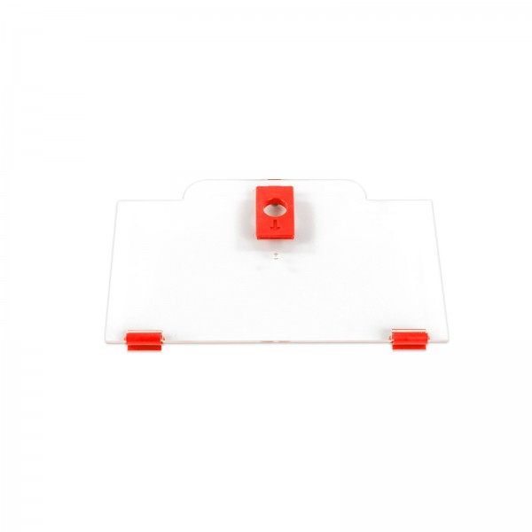 Cover Rot Hoch für Eurobox NextGen Insight Sichtlagerkasten, 40x30x32 cm, Verschlussset