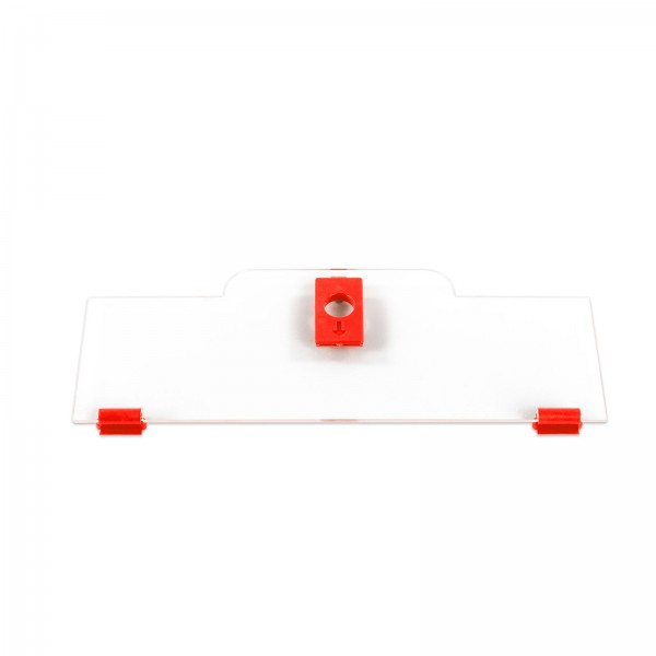 Cover Rot Hoch für Eurobox NextGen Insight Sichtlagerkasten, 60x40x32 cm, Verschlussset